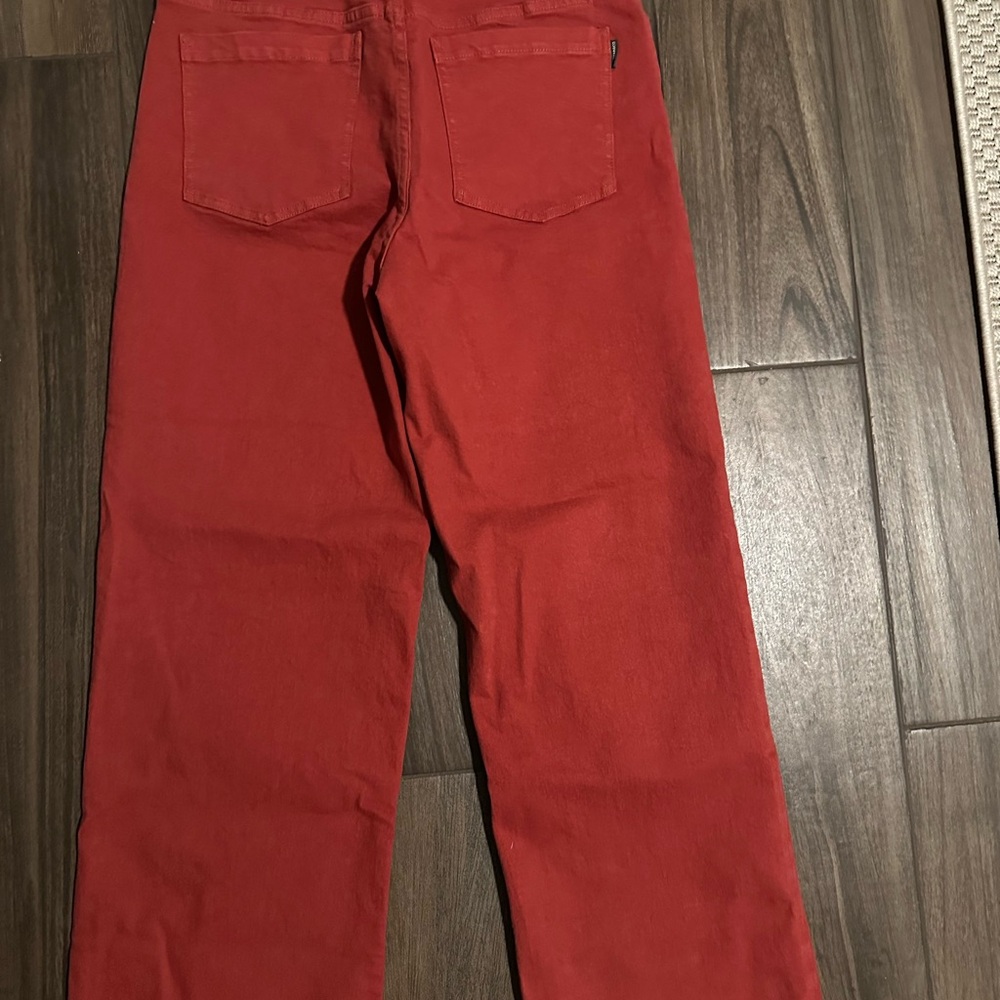 Toad&Co Women's Casual Red Jeans - Picture 4 of 7